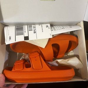 Orange Beachslides by Jslides NIB